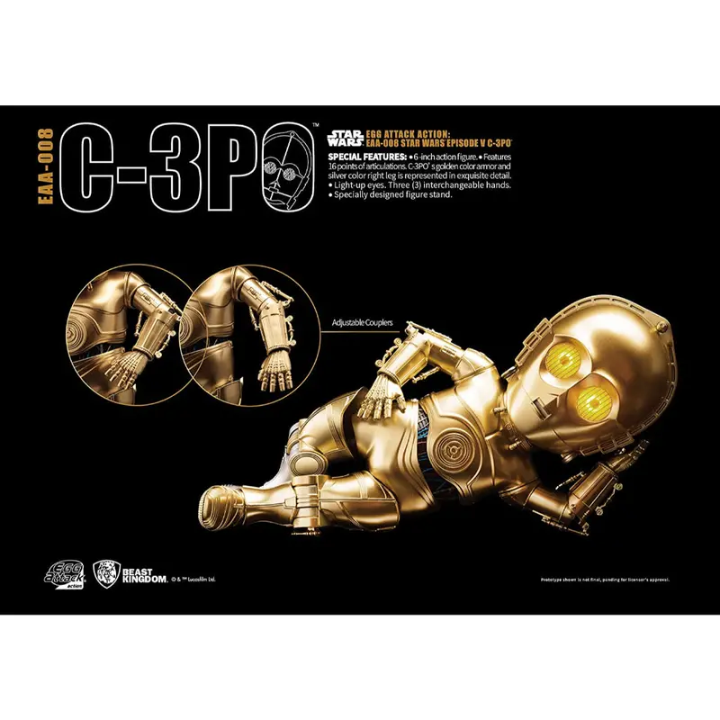 Beast Kingdom Eaa-008 C-3Po Star Wars Epv 2