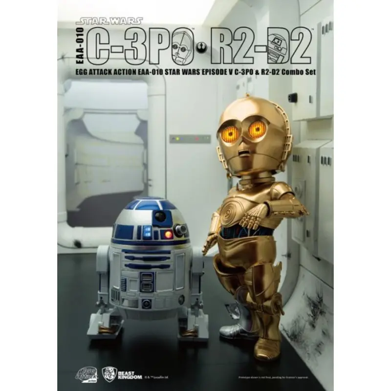 Beast Kingdom Eaa-010 C-3Po & R2-D2 Star Wars Epv 1