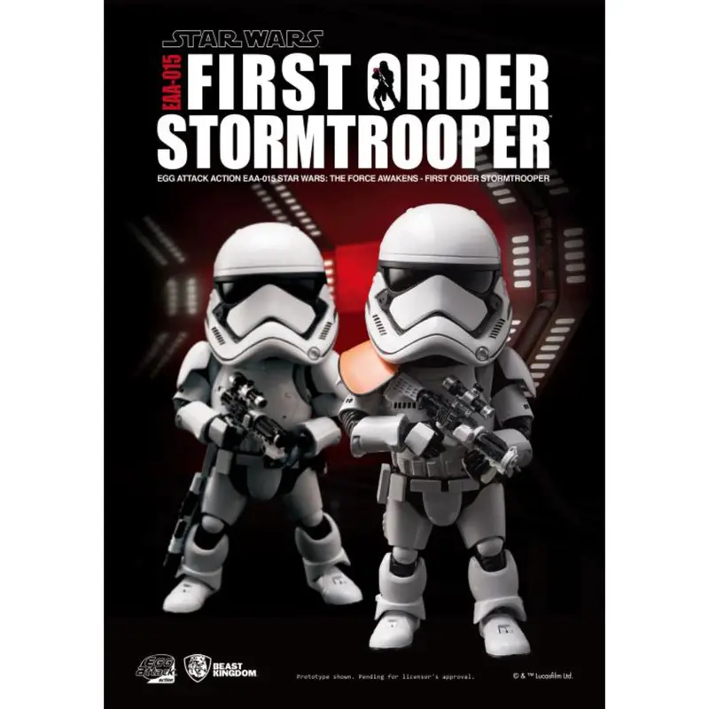 Beast Kingdom Eaa-015 First Order Stormtrooper Egg Attack Star Wars 1