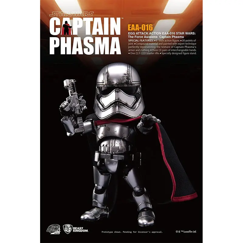 Beast Kingdom Eaa-016 Captain Phasma Egg Attack Star Wars 1