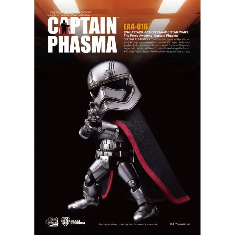 Beast Kingdom Eaa-016 Captain Phasma Egg Attack Star Wars 2