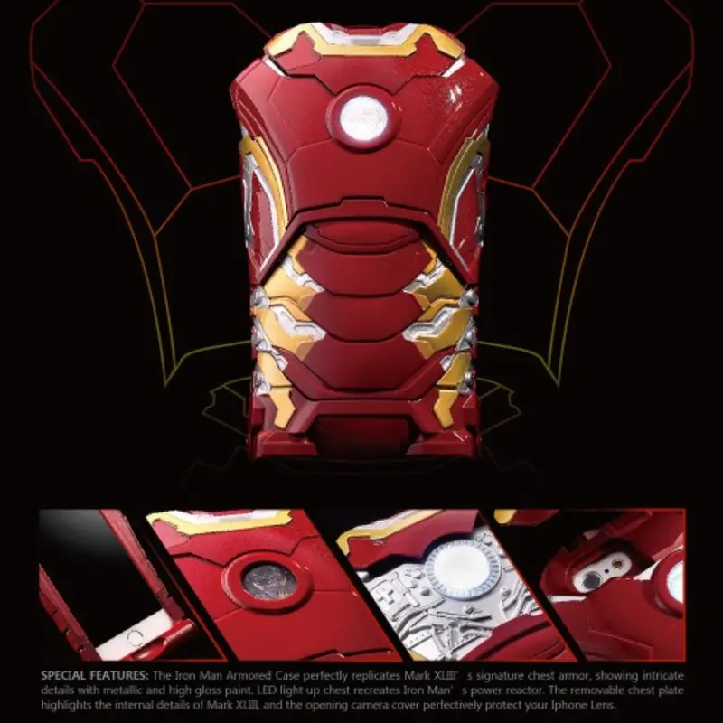 Beast Kingdom Iphone 6/6S Iron Man Mkxliii Armor Case 1