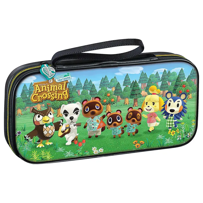 Bigben Nsw Game Traveler Deluxe Travel Case Animal Crossing (Nns39ac) 1