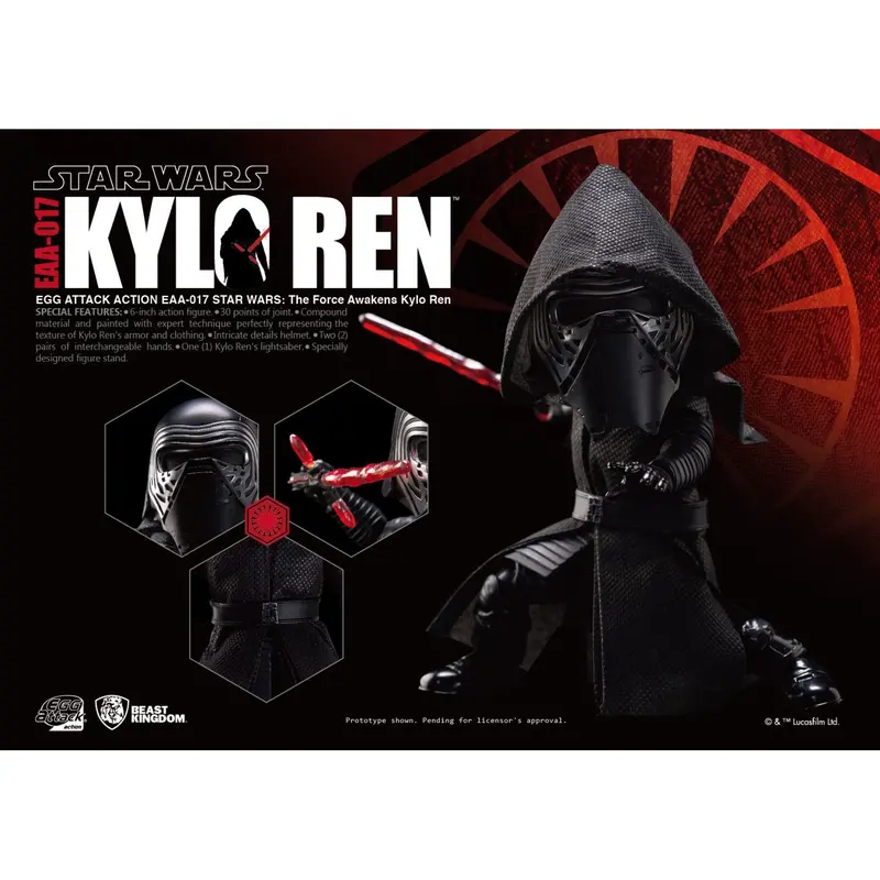 Bk Eaa-017 Kylo Ren Egg Attack Star Wars Tfa 2