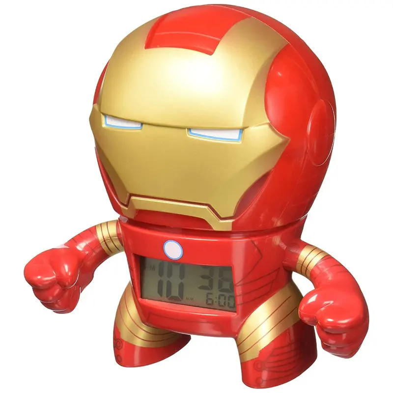 Bulb Botz 7.5" Iron Man Clock 1