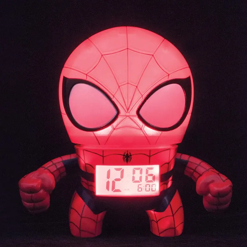 Bulb Botz 7.5" Spider-Man Clock 2