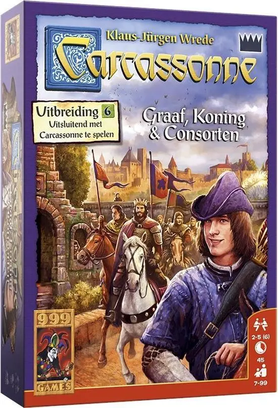 Carcassonne: Graaf, Koning En Consorten Uitbreiding 1