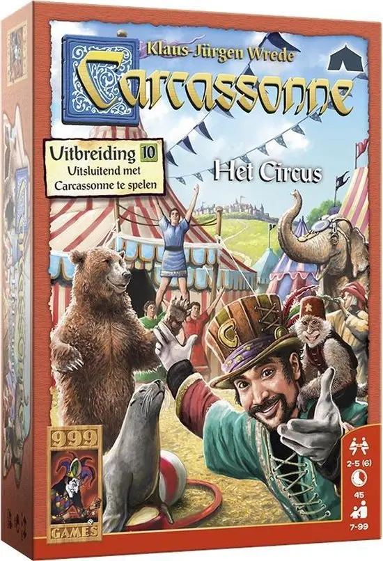 Carcassonne: Het Circus - Uitbreiding 1