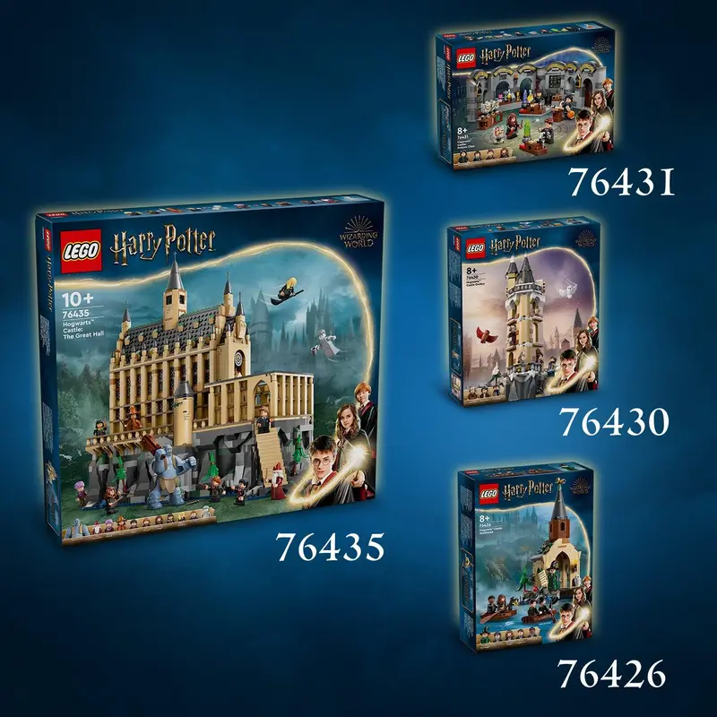 Combideal Harry Potter: Lego 76426, 76431, 76435 & 76426 1