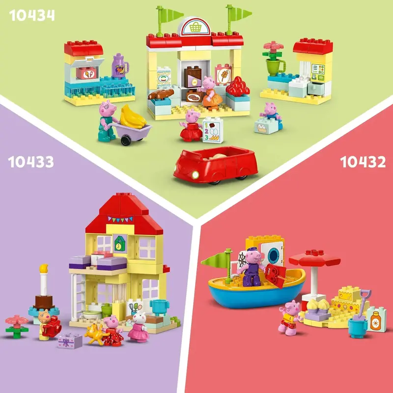 Combideal Lego Peppa Pig 1: 10432, 10433 & 10434 1