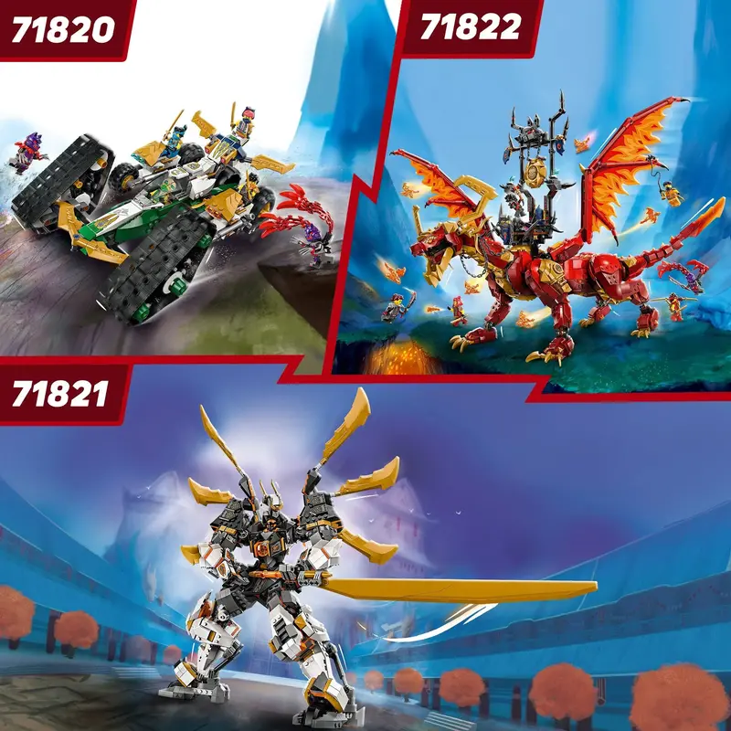 Combideal Ninjago 1: Lego 71820, 71821 & 71822 1