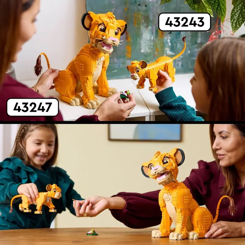Combideal Simba Van The Lion King: Lego 43243 & 43247 1