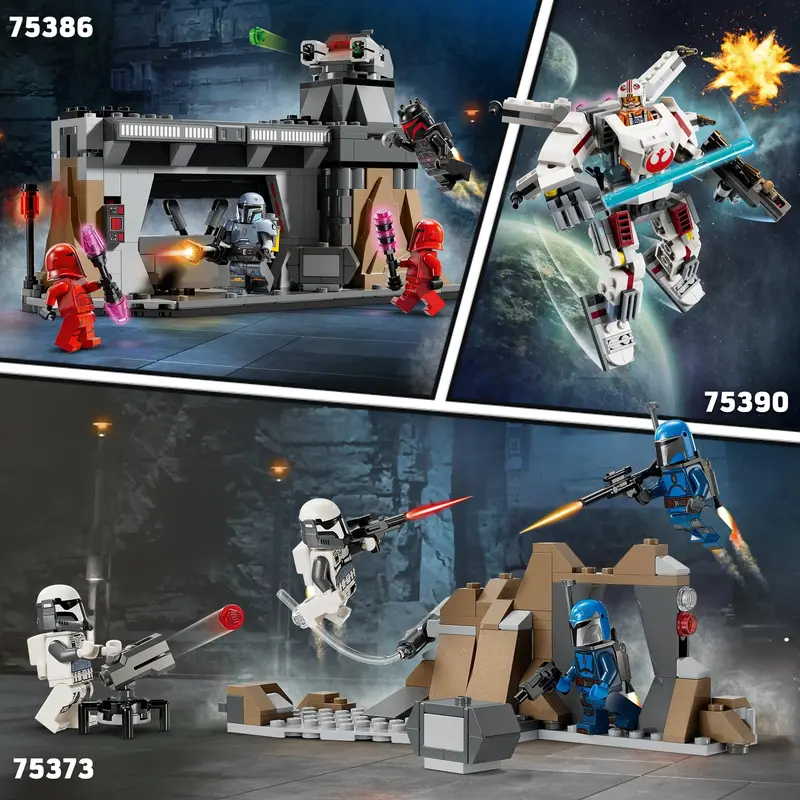 Combideal Starwars 1: Lego 75386, 75390 & 75373 1
