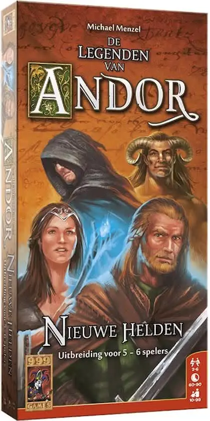De Legenden Van Andor: Nieuwe Helden  - Uitbreiding 1