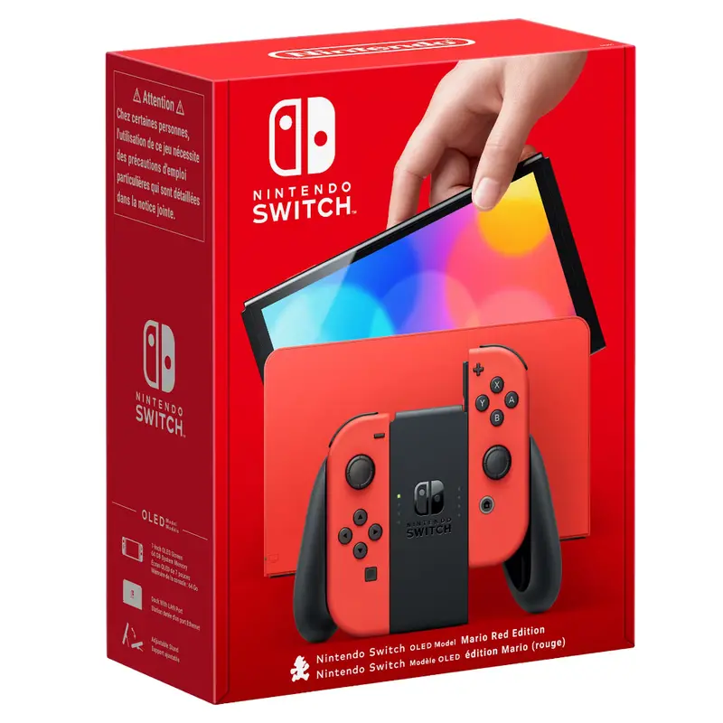[Deposit Only] Nintendo Switch Oled Console [Mario Red Edition] 1