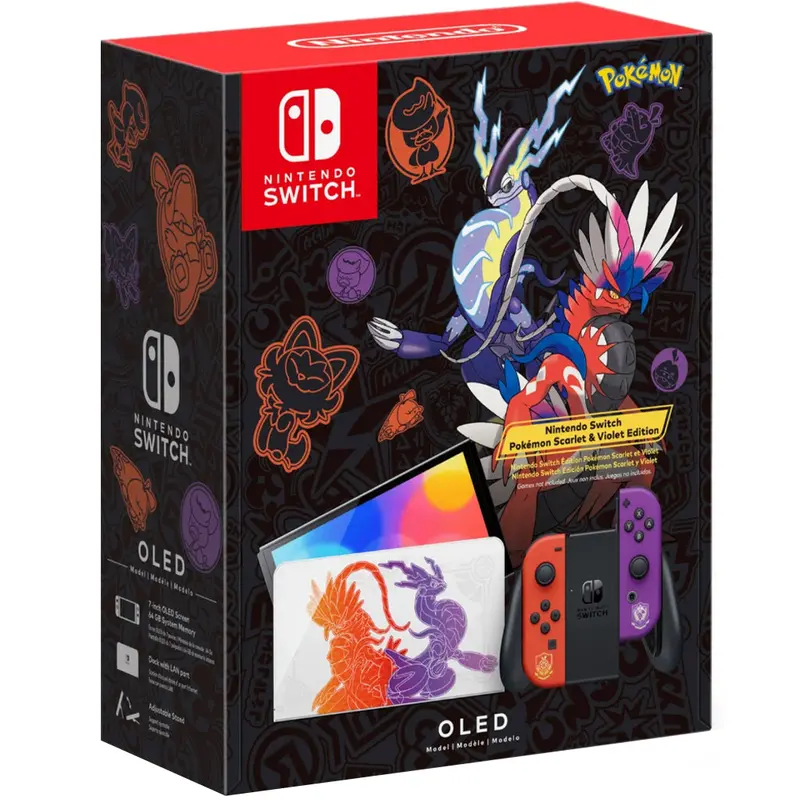 [Deposit Only] Nintendo Switch Oled Console (Pokémon Scarlet & Violet Edition) 1