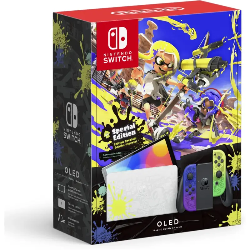 [Deposit Only] Nintendo Switch Oled Console (Splatoon 3 Edition) 1