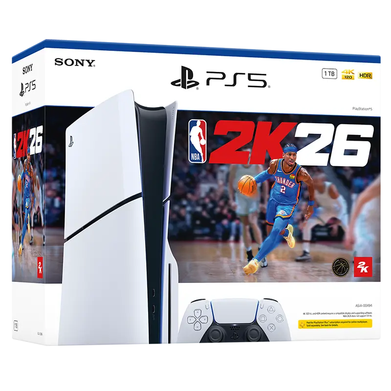 [Deposit Only] Playstation 5 - Slim Disc Console (Nba 2K26 Bundle) 1
