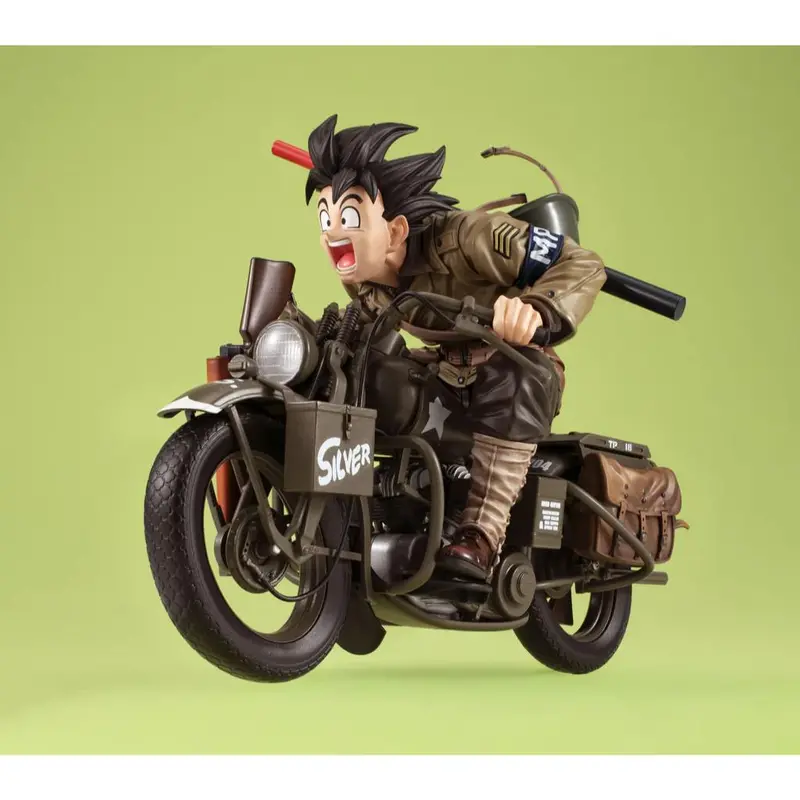 Desktop Real Mccoyex Dragon Ball Z - Son Goku & Bike 1