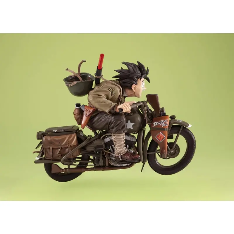 Desktop Real Mccoyex Dragon Ball Z - Son Goku & Bike 2