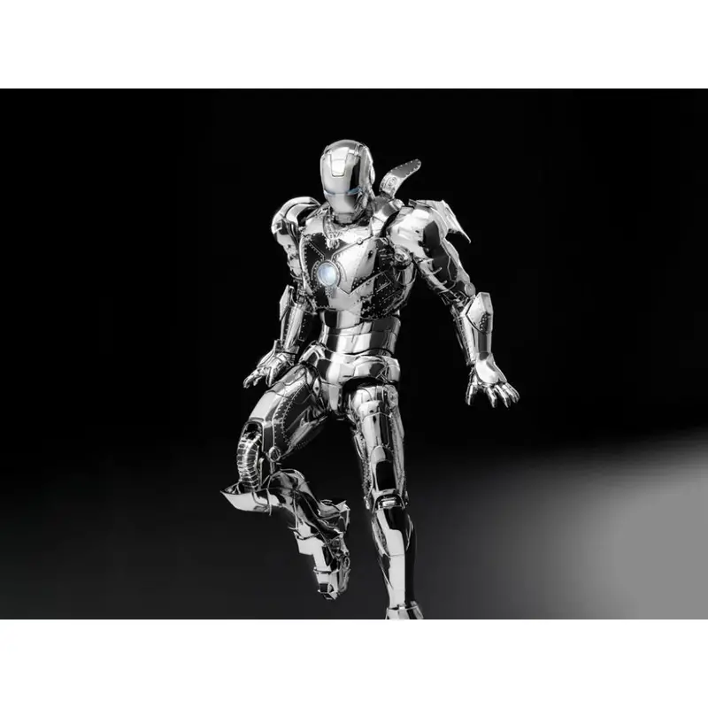 Dlx Scale Collectible Figure - Marvel Studios: The Infinity Saga - Iron Man Mark Ii (Chrome Edition) (Overseas Version) 1