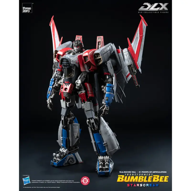 Dlx Scale Collectible Figure - Transformers: Bumblebee - Starscream 1