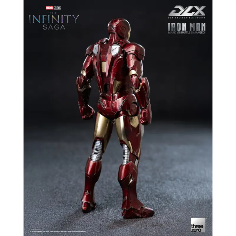 Dlx Scale Marvel Studios: The Infinity Saga - Iron Man Mark Vii (Battle Damaged) 2