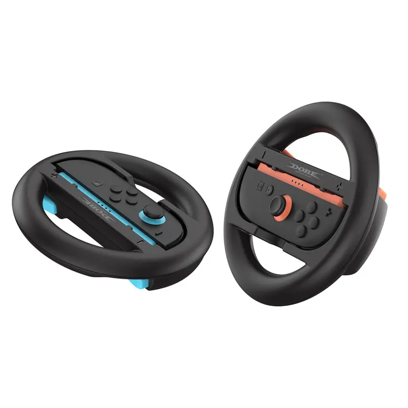 Dobe Ns2 Controller Steering Wheel (2Pcs) (Tns-3196 Black) 1