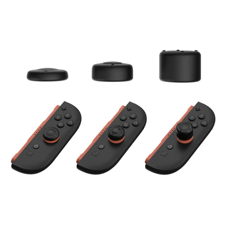 Dobe Ns2 Silicon Thumbstick Cover Black (6Pcs) (Tns-31110) 1