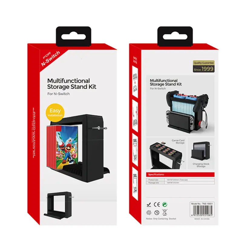 Dobe Nsw Multifunctional Storage Stand Kit - Black 1
