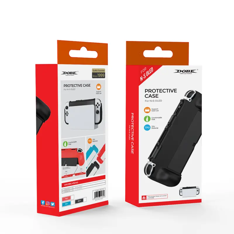 Dobe Nsw Oled Black Protective Case (Tns-1186) 1