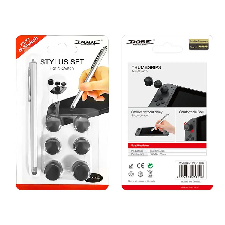 Dobe Nsw Stylus & Thumbgrip Set (Tns-19287) 1