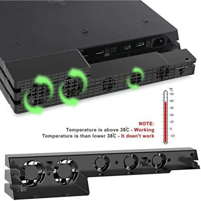 Dobe Ps4 Pro Cooling Fan 2