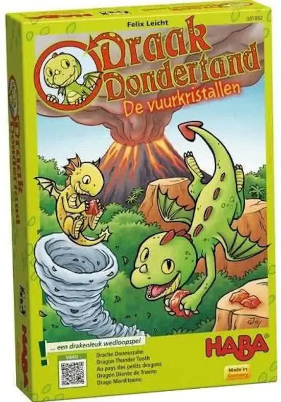 Draak Dondertand - De Vuurkristallen 1