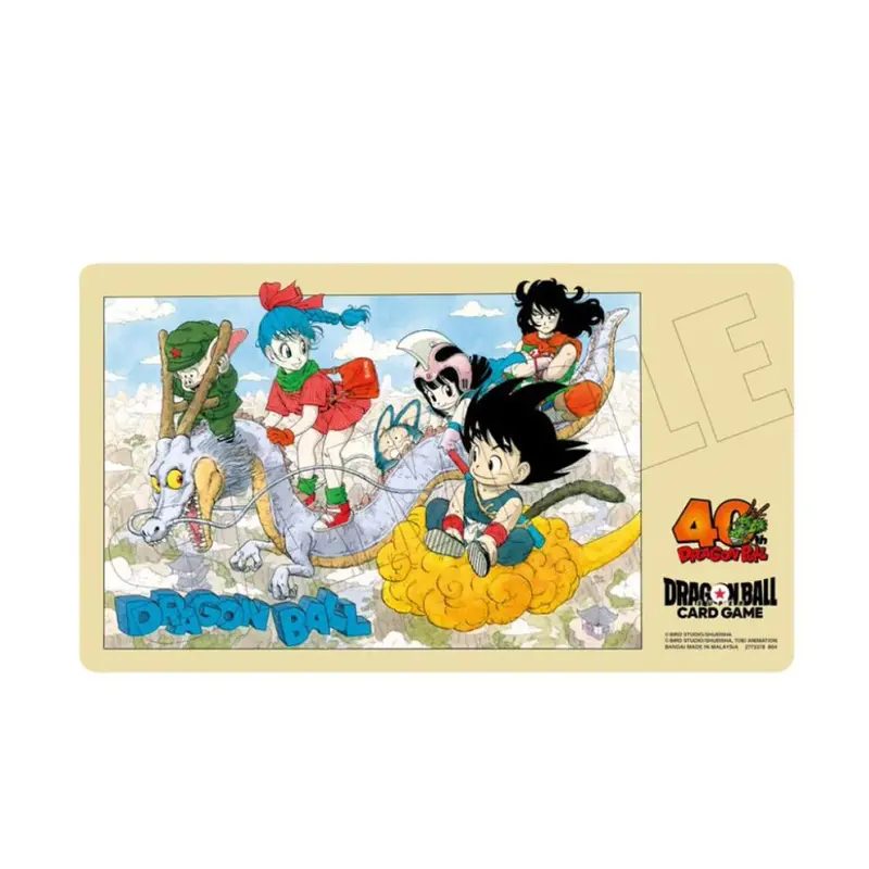 Dragon Ball Super Card Game Official Playmat Dragon Ball 40Th Anniversary Ver. 1
