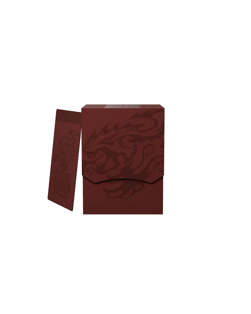 Dragon Shield Deck Shell (100+ Cards) - Blood Red 2