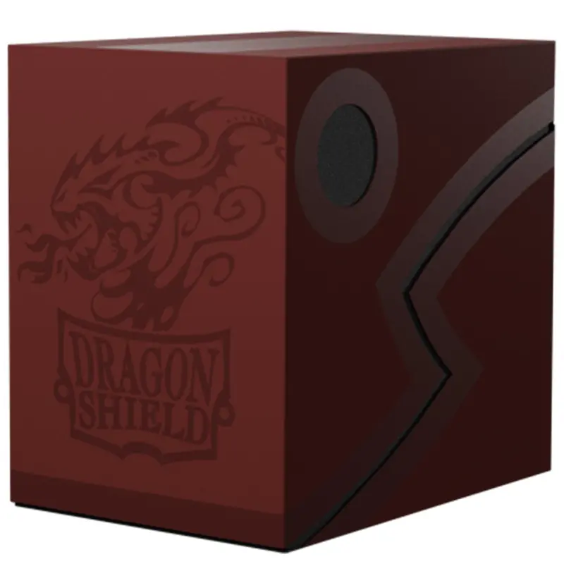 Dragon Shield Double Shell (150+ Cards) - Blood Red 1