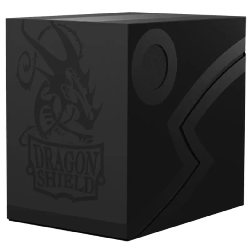 Dragon Shield Double Shell (150+ Cards) - Shadow Black 1