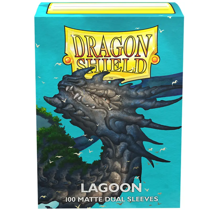Dragon Shield Matte Dual Sleeve 100Ct - Lagoon (Standard Size) 1