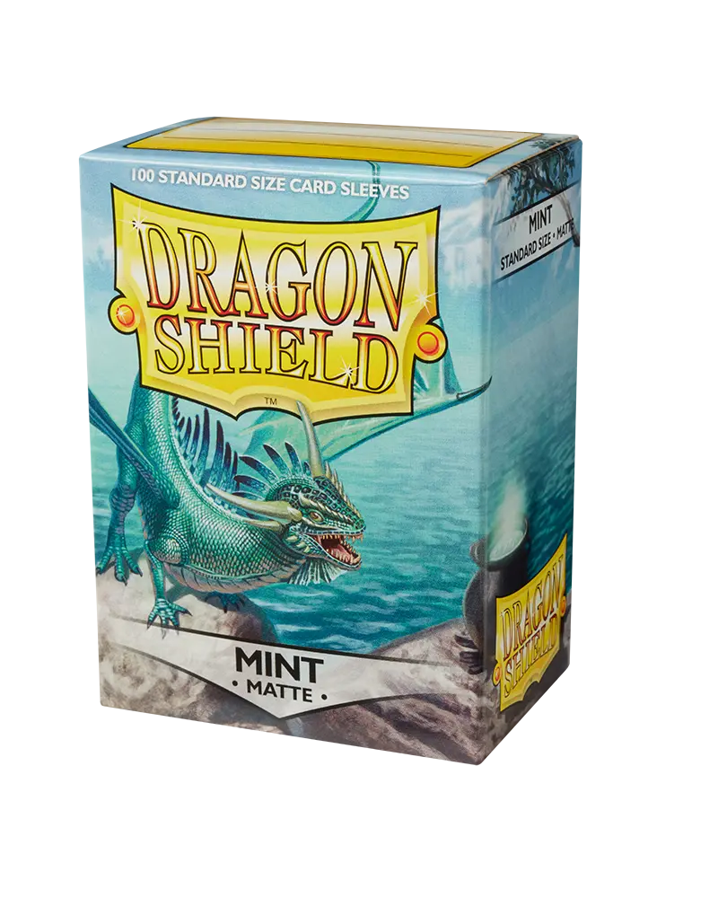 Dragon Shield Matte Sleeves 100Ct - Mint (Standard Size) 2