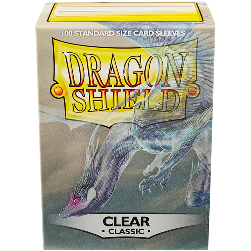 Dragon Shield Sleeves 100Ct - Clear (Standard Size) 1