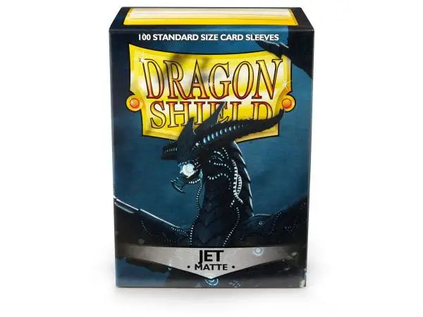 Dragon Shield Sleeves: Matte Jet Black 1