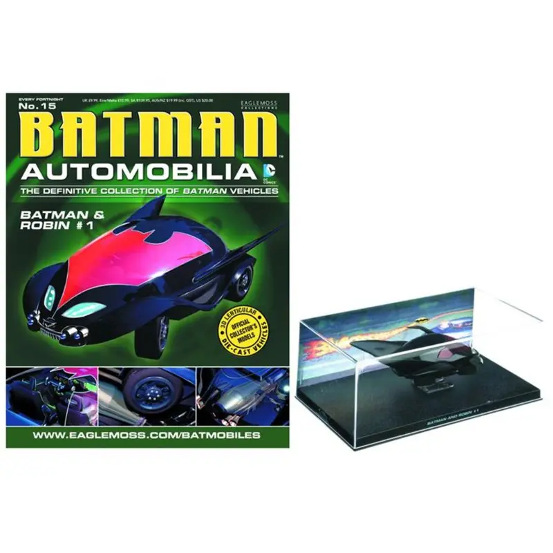 Eaglemoss Collection Batman Robin #1 Batmobile & Magazine 1