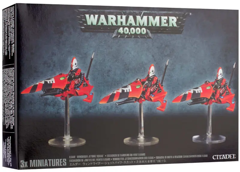 Eldar Windrider Jetbike Squad 1