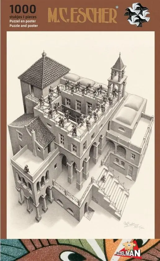 Escher: Klimmen En Dalen (1000) 1