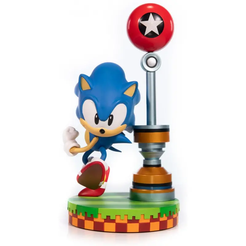 F4f Sonic The Hedgehog Pvc Painted Statue: Sonic 1