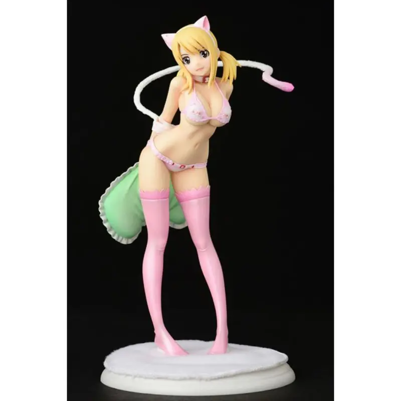 Fairy Tail - Lucy Heartfilia Cherry Blossom Cat Gravure Style Figurine 1