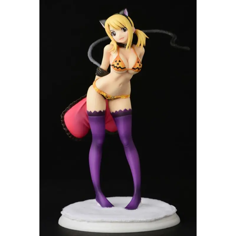 Fairy Tail - Lucy Heartfilia Halloween Cat Gravure Style Figurine 1