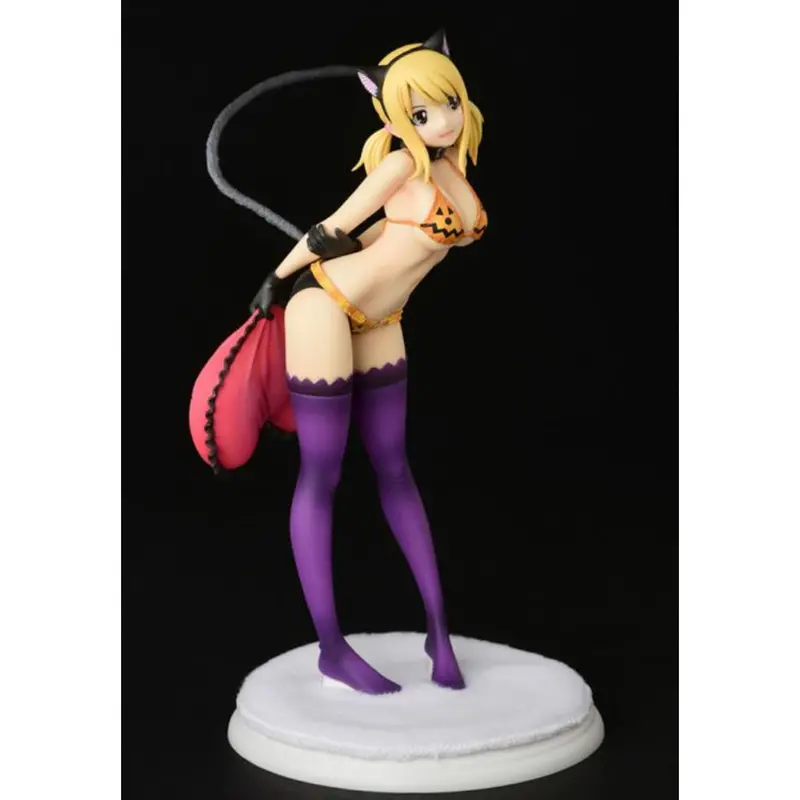 Fairy Tail - Lucy Heartfilia Halloween Cat Gravure Style Figurine 2