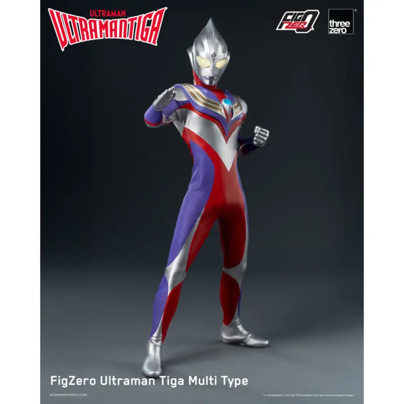 Figzero 1/6Th Scale Collectible Figure - Ultraman Tiga - Ultraman Tiga Multi Type 1